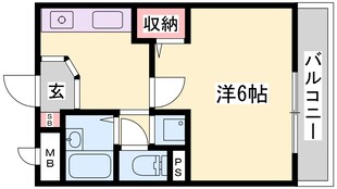 播磨高岡駅 徒歩18分 2階の物件間取画像